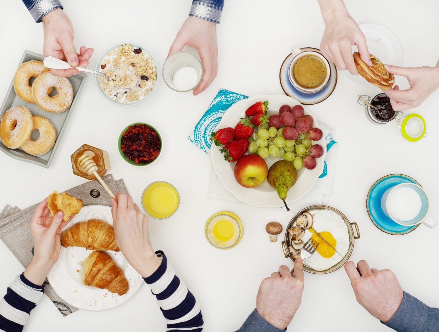 Petit déjeuner énergisant